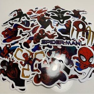 Spiderman Stickers (set of 10)
